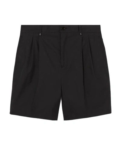 Burberry Technical Tailored Shorts In Black