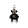 Burberry Thomas Teddy Bear Keyring Charm In Black