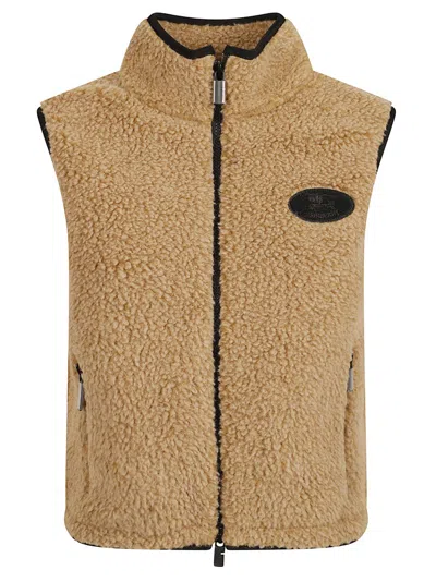 BURBERRY BURBERRY TEDDY FABRIC VEST