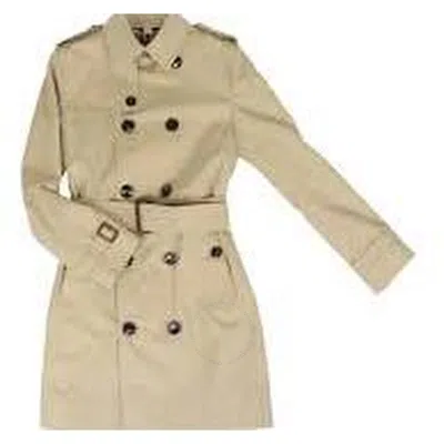 Burberry Teen Trench Coat In Yellow