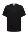Burberry Tempah Embroidered Logo Cotton T-shirt