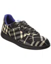 Burberry Terrace Black Polyester Blend Sneakers In Black