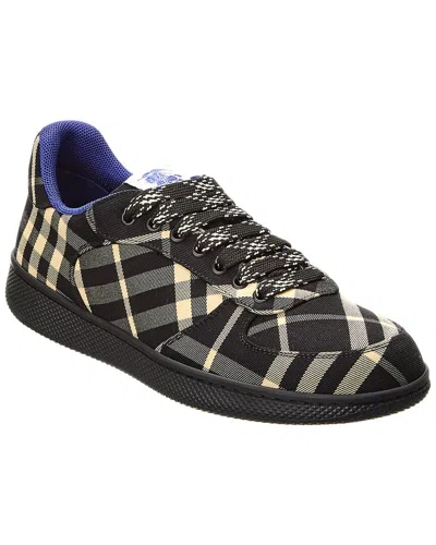 BURBERRY BURBERRY TERRACE CHECK CANVAS SNEAKER