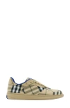 Burberry Women Embroidered Canvas Terrace Sneakers In Multi