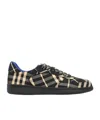 Burberry Terrace Black Polyester Blend Sneakers