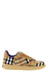 Burberry Women Embroidered Canvas Terrance Sneakers