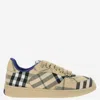 Burberry Beige Check Terrace Sneakers In Grain Ip Check