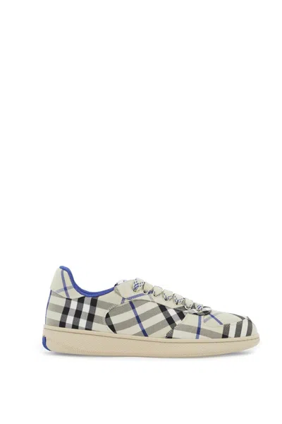 Burberry Terrace Check Sneakers In Multi