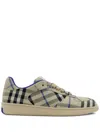 Burberry Women Embroidered Canvas Terrace Sneakers In Multi