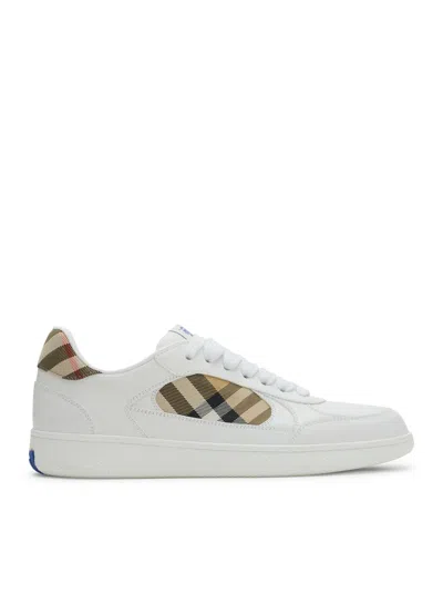 BURBERRY TERRACE LEATHER SNEAKER
