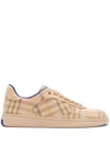 Burberry Light Terrace Sneakers Checkered Pattern