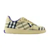 Burberry Beige Check Terrace Sneakers