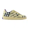 Burberry Beige Check Terrace Sneakers