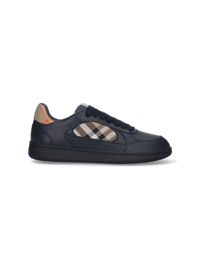 Burberry Terrace Sneakers In Black