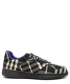 Burberry Terrace Black Polyester Blend Sneakers In Black