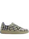 Burberry Women Embroidered Canvas Terrace Sneakers In Multi