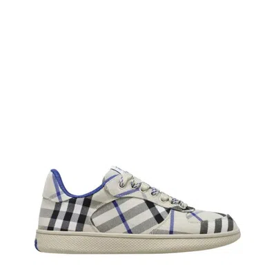 Burberry Terrace Vintage Check Low-top Sneakers In Animal Print