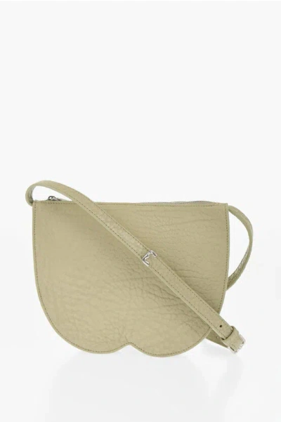 Burberry Textured Leather Mini Chess Shoulder Bag