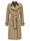 Burberry 'the Chelsea' Trench Coat In Brown
