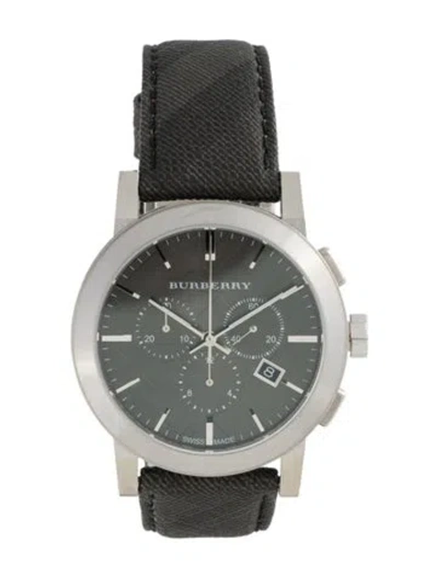 Pre-owned Burberry The City Watch In Multicolor