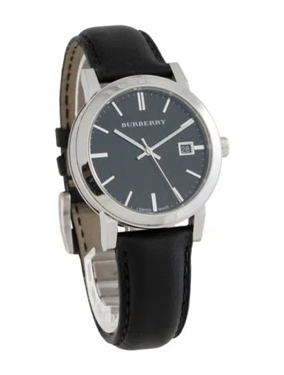 Pre-owned Burberry The City Watch In Multicolor