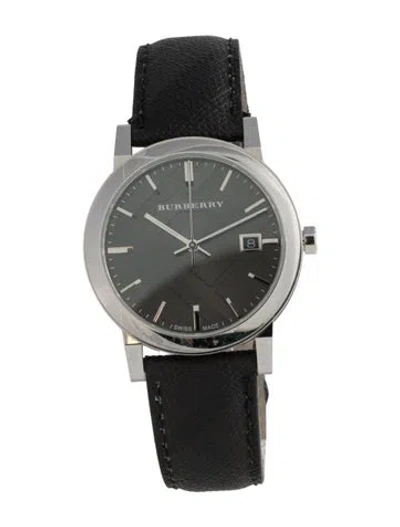 Pre-owned Burberry The City Watch In Multicolor