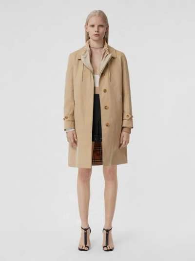 Burberry The Pimlico Heritage Car Coat In Brown
