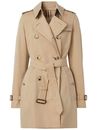 BURBERRY THE SHORT KENSINGTON HERITAGE TRENCH COAT