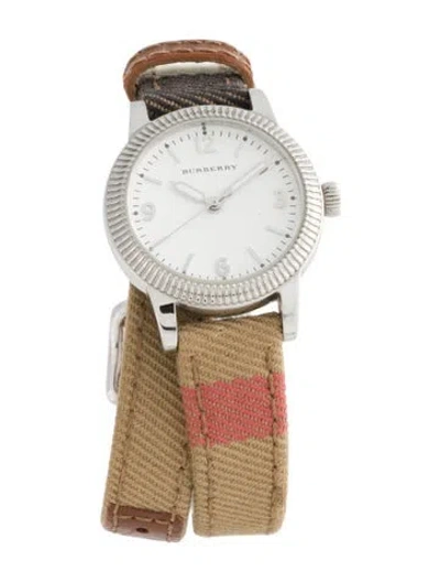 Pre-owned Burberry The Utilitarian Watch In Multicolor