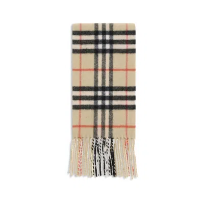 BURBERRY THIN CASHMERE CHECK SCARF
