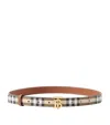 Burberry Vintage-check Print Belt