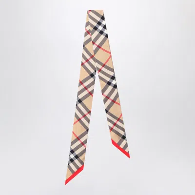BURBERRY BURBERRY THIN SCARF CHECK