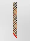 Burberry Classic Check Mulberry Silk Scarf