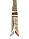 Burberry Check Archive Scarf In Beige