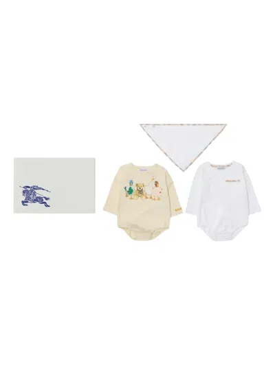 Burberry Babies' Thomas And Friends Three-piece Gift Set