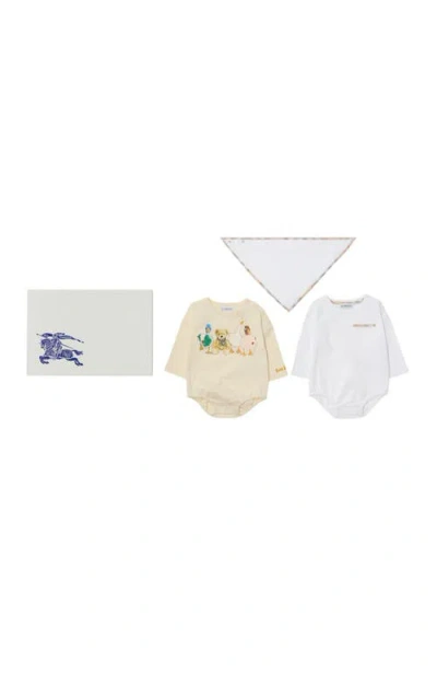 Burberry Thomas Bear And Friends Three-piece Baby Gift Set