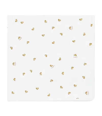 Burberry Thomas Bear Blanket In White