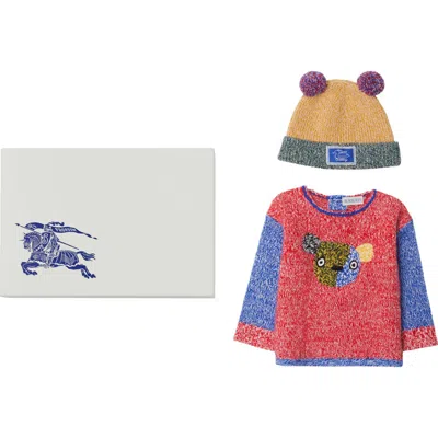 Burberry Thomas Bear Cashmere Two-piece Baby Gift Set