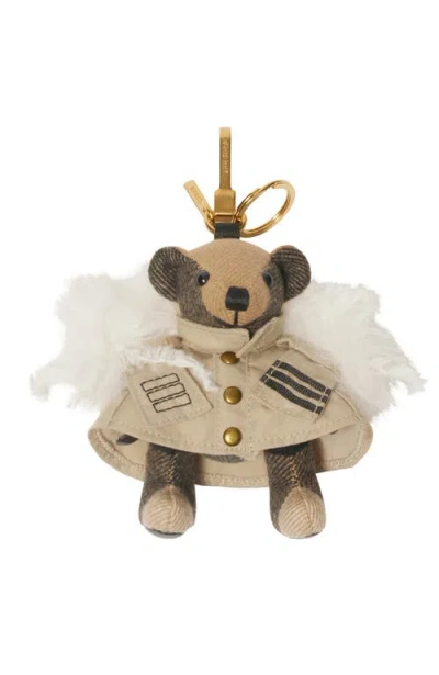 Burberry Thomas Bear Charm In Sand