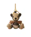 Burberry Is Thomas Check Keyring In Brown