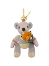Burberry Thomas Bear Charm In Gray