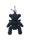 Burberry Thomas Bear Charm In Blue