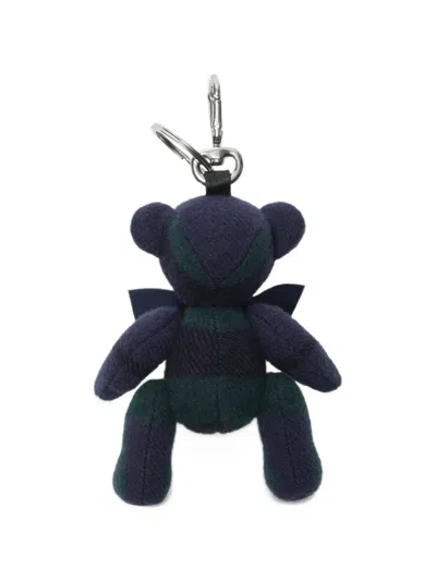 Burberry Thomas Bear Charm In Blue
