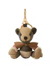 Burberry Is Thomas Check Keyring In Brown