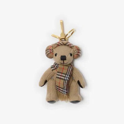 Burberry Thomas Bear Charm In Brown
