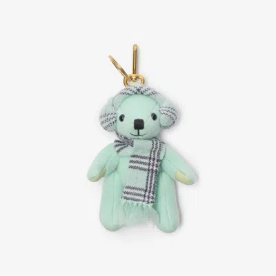 Burberry Thomas Bear Charm In Green