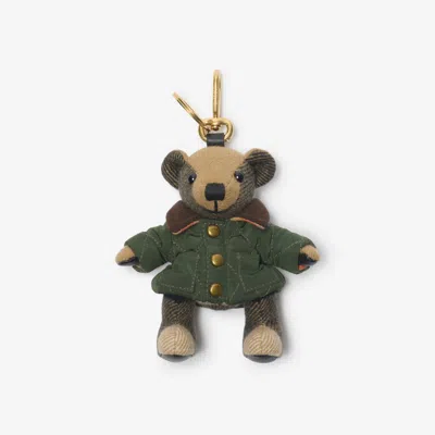 Burberry Thomas Bear Charm In Green