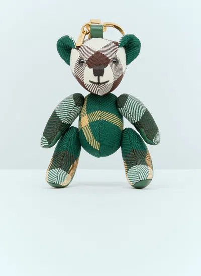 Burberry Thomas Bear Charm In Green