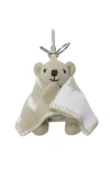 Burberry Thomas Bear Charm In Hunter