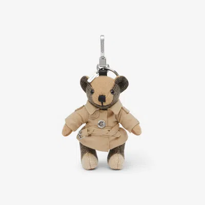 BURBERRY BURBERRY THOMAS BEAR CHARM IN TRENCH COAT